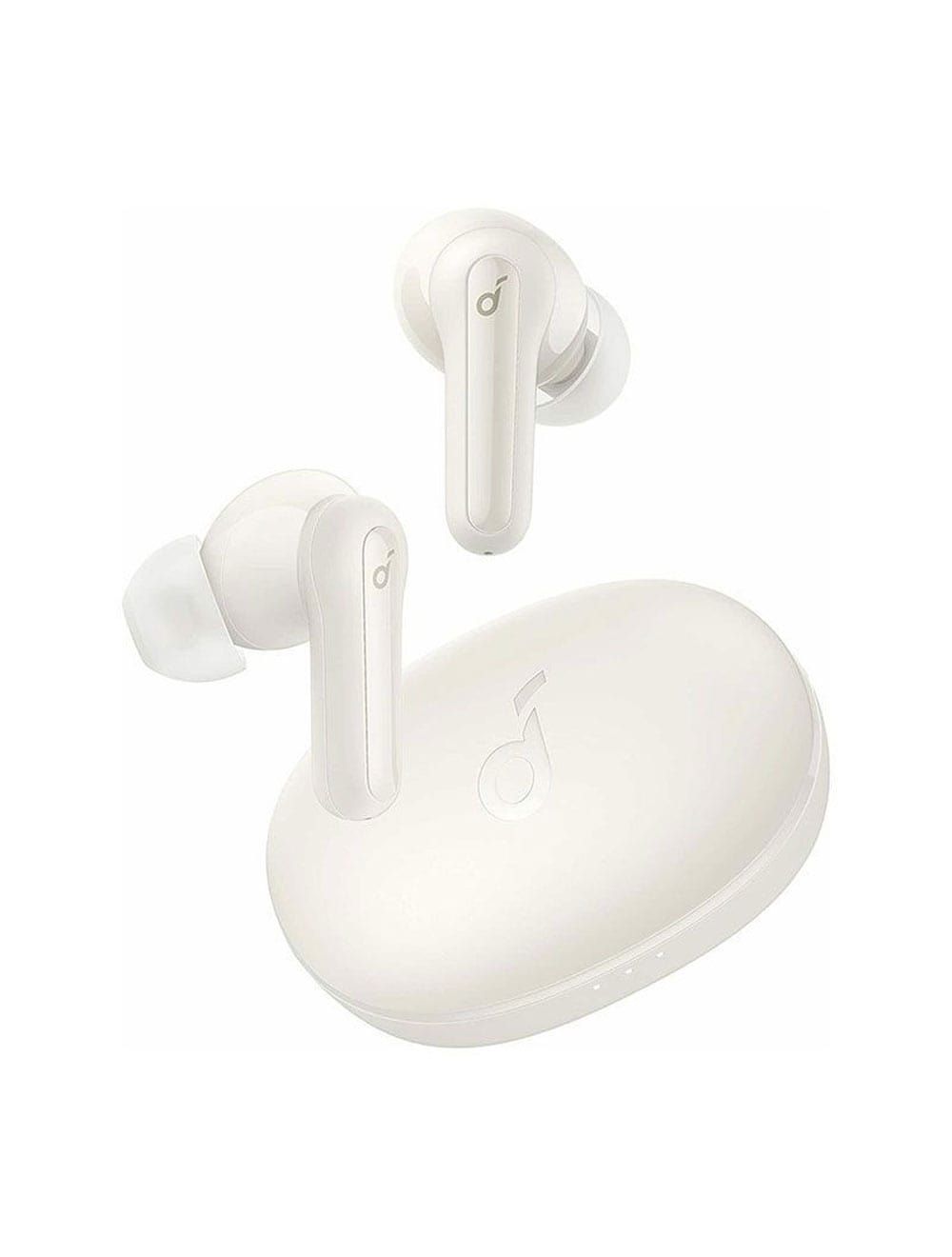 anker p2 mini سماعة لاسلكية خفيفة الوزن مع 3 أوضاع صوت وشحن سريع – Anker Soundcore Life P2 Mini Bluetooth 5.2 Earbuds with Fast Charging – White