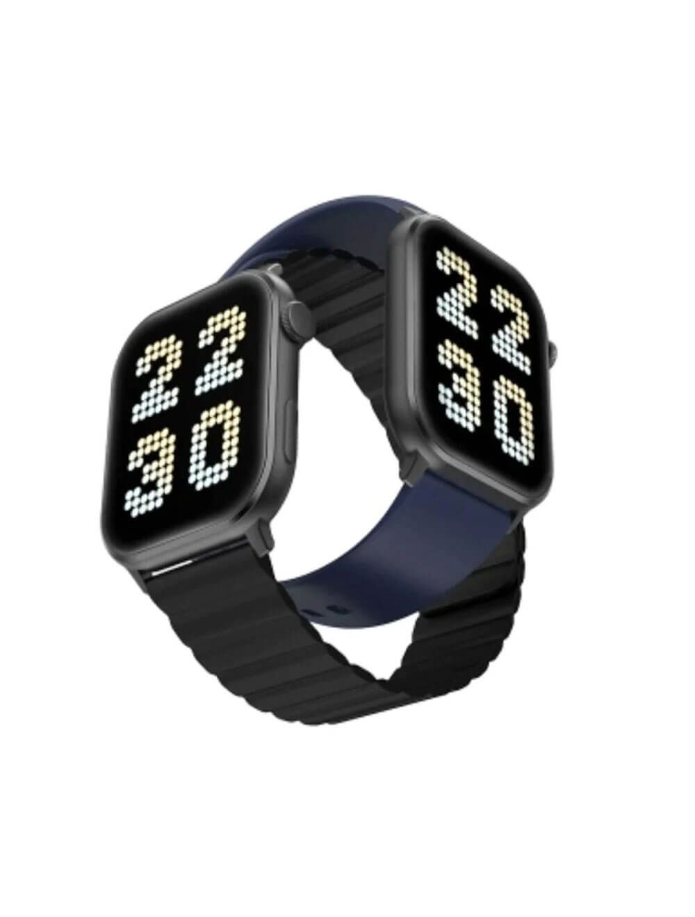 أيميلاب W02 - ساعة ذكية - أسود بشاشة 1.85 بوصة وسوار مغناطيسي و100 وضع رياضي | Imilab W02 Smartwatch Black with 1.85-inch screen, 100 sports modes