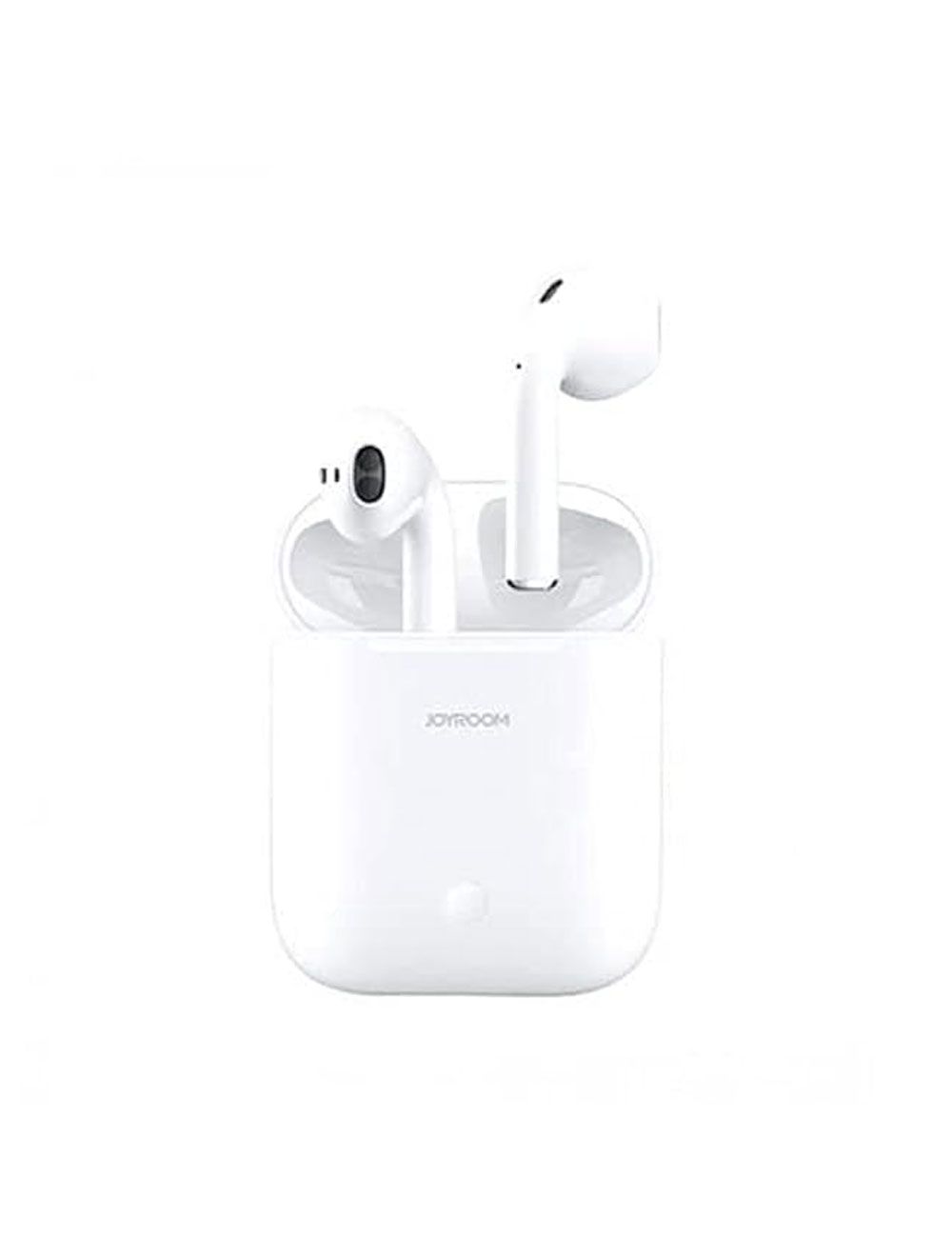 سماعة جيروم JR T03S بلوتوث 5.0 مع شحن لاسلكي وجراب أحمر - جودة صوت مذهلة واتصال ثابت – Joyroom JR-T03S with wireless case and red silicone cover