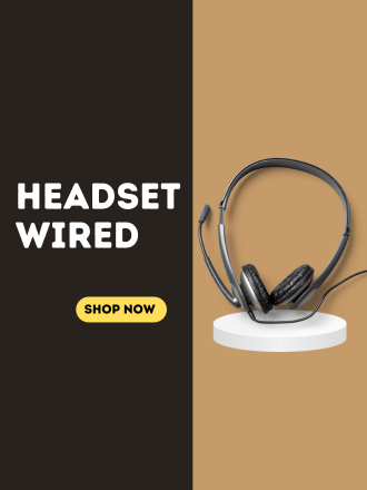 Headset Wired (Laptops&Computer)