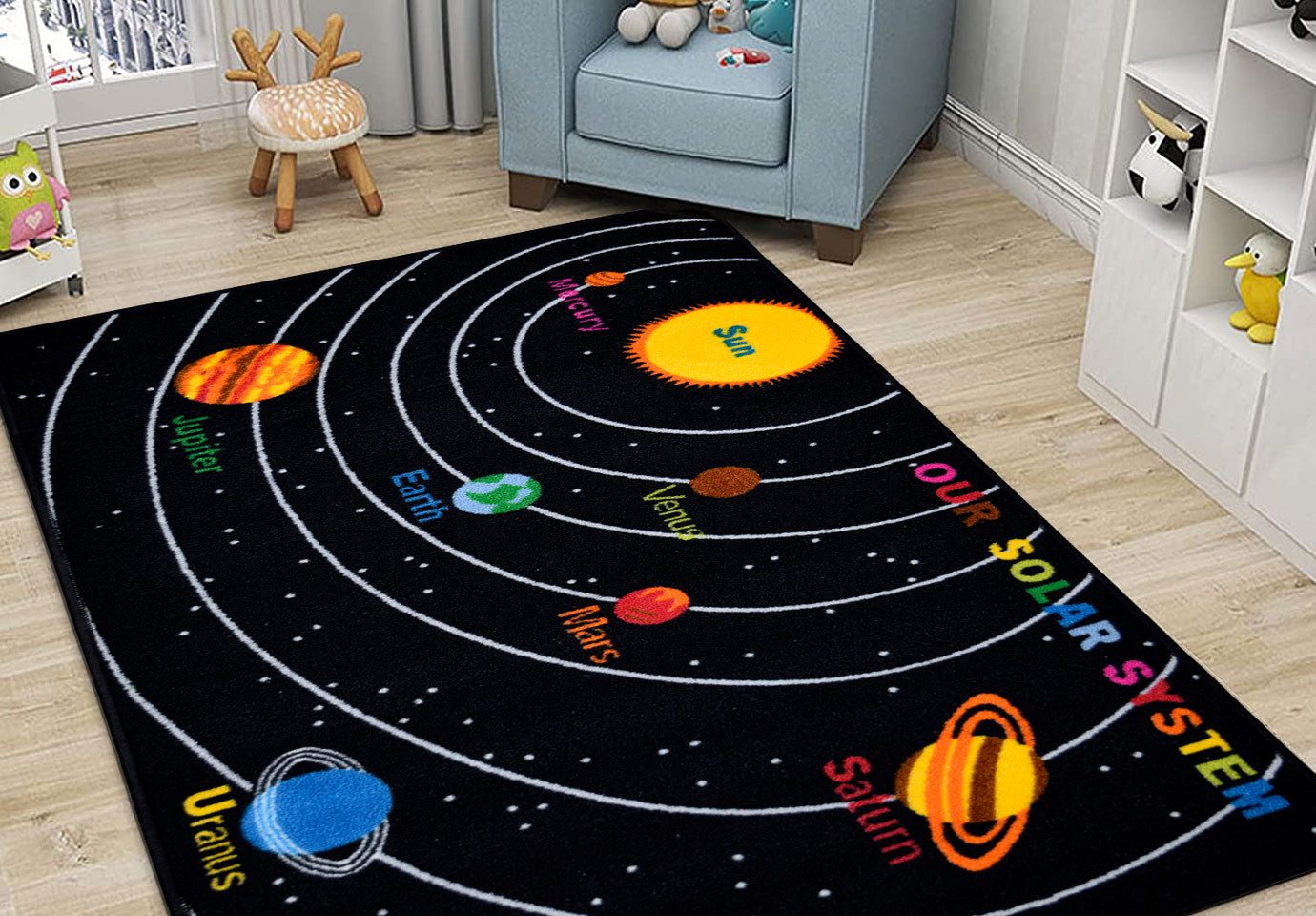 Rosetta carpets are characterized by a soft surface for children size: 80x150 SKU:127301-98