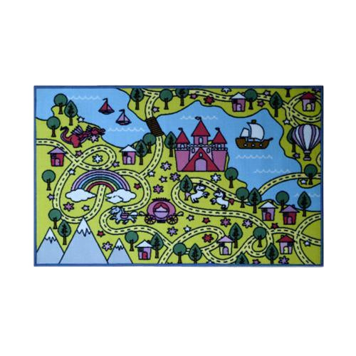 Mac City Map Rug 127457, size 133 x 100 cm