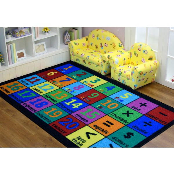 سجاد عدا المستقبل للأطفال بتصميمات تعليمية آمنة ومريحة.
Future rugs for childrens rooms with colorful educational designs and safe materials.