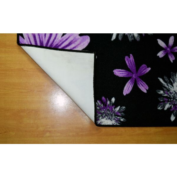 مشاية روزيتا 67x140 cm، نايلون 100% مع رغوة مقاومة للانزلاق. تصميم عصري وألوان جذابة للممرات وغرف المنزل. | Rosita runner 67x140 cm, 100% Nylon, foam backing,