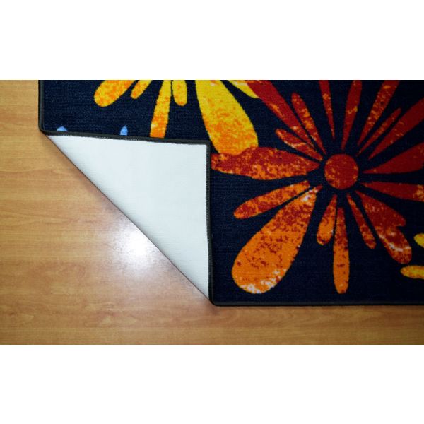 مشاية روزيتا 67x140 سم، مصنوعة من نايلون 100% مع دعامة رغوة لضمان الثبات. عملية وأنيقة لجميع الممرات. | Rosetta runner 67x140 cm, 100% Nylon, foam backing for stability