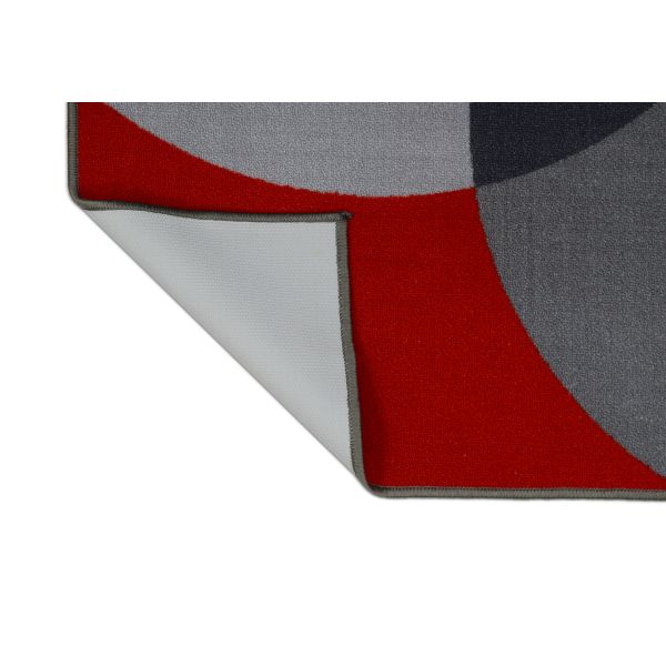 رانر سوسا ماكس 140617، نايلون 100% مع رغوة مقاومة للانزلاق، تصميم عصري عملي للممرات الطويلة. | Sosa Max runner 140617, 57×200 cm, 100% Nylon, foam backing