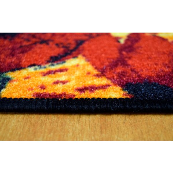 مشاية روزيتا 142716-54284 بمقاس 67x140 سم، تصميم عصري ومتين، مثالي للممرات مع دعامة رغوة لتثبيت السجاد وتوصيل سريع. Rosetta 142716-54284 runner, 67x140 cm, modern design,