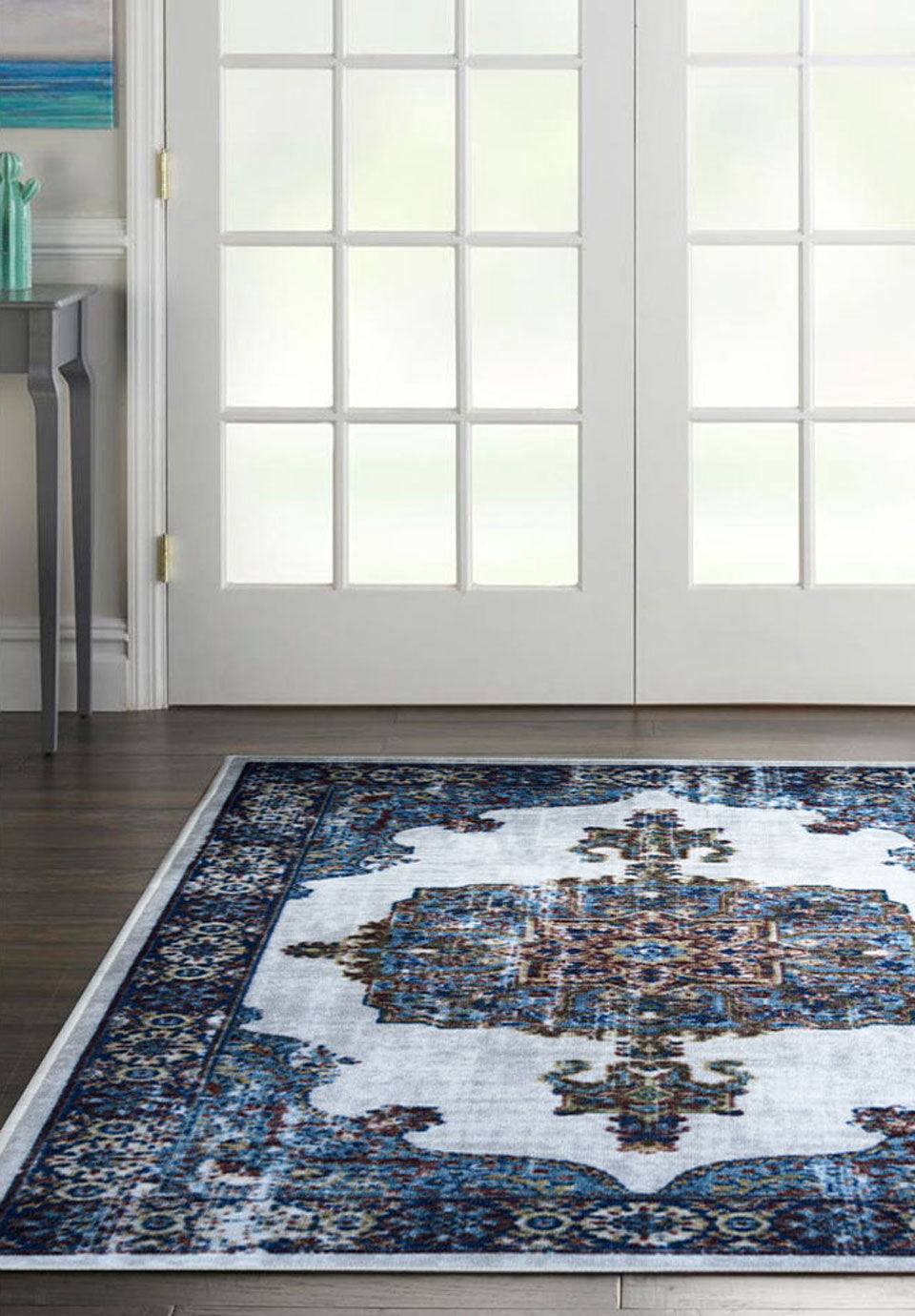 Rosetta Double Face Carpet, one rug as if it were two rugs, size 100x147 cm