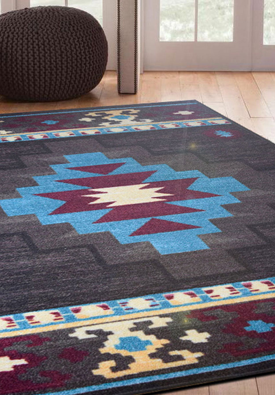 Rosetta Double Face Carpet, one rug as if it were two rugs, size 100x147 cm