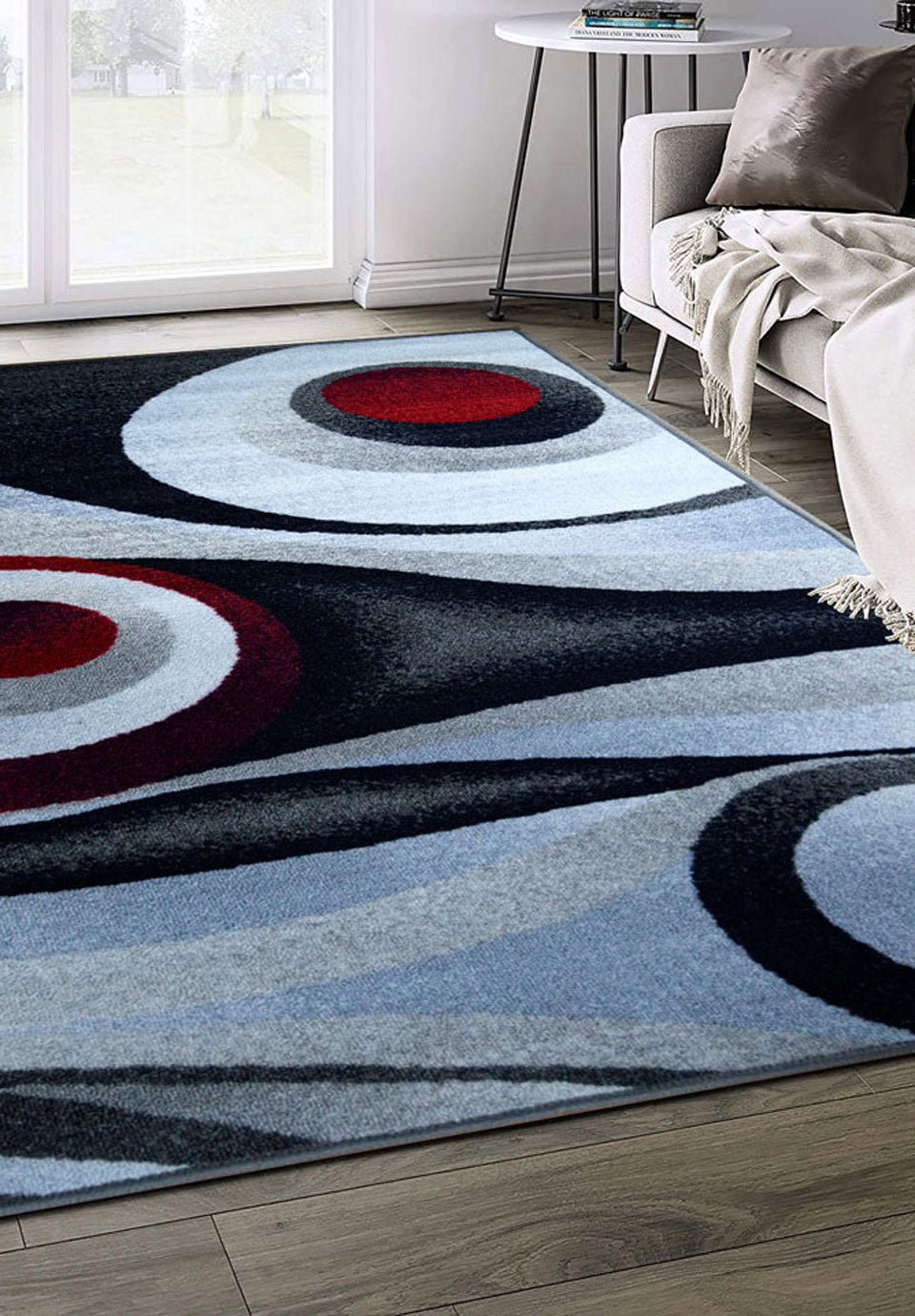 Rosetta Double Face Carpet, one rug as if it were two rugs, size 100x147 cm