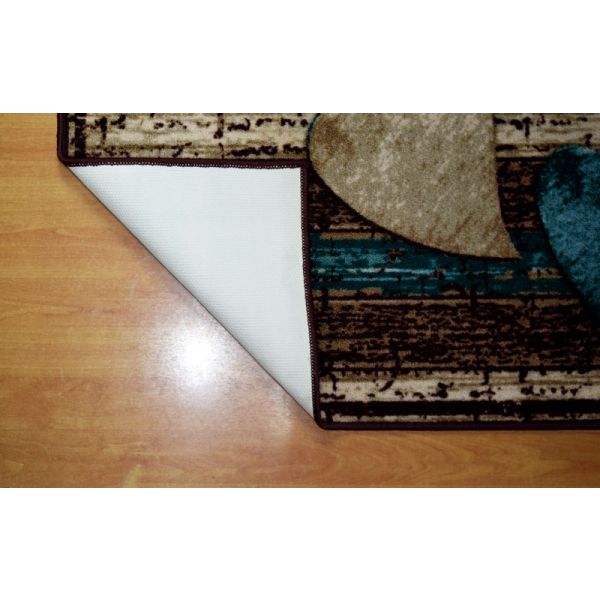 مشاية روزيتا 67x140 سم، مصنوعة من نايلون 100% مع دعامة رغوة لضمان الثبات. عملية وأنيقة لجميع الممرات. | Rosetta carpet walker 67x140 cm, 100% Nylon, 