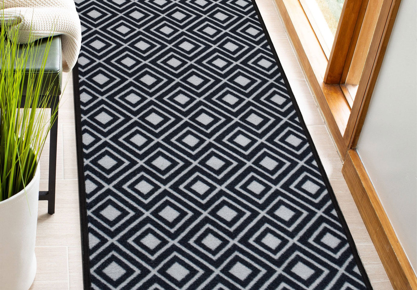 Sosa Max carpet runner collection with modern style size: 57x150 SKU:148187-97