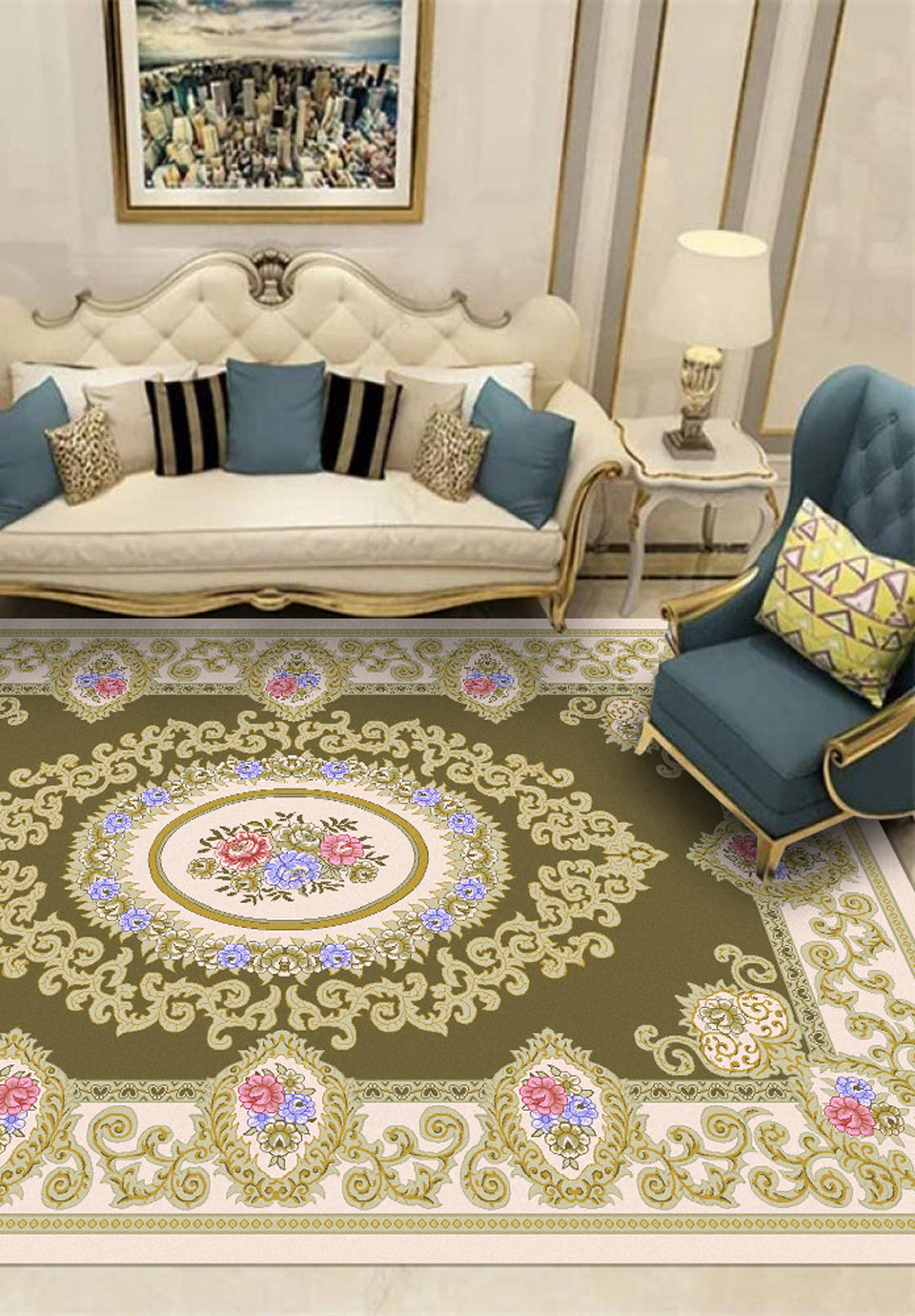 MAC Carpet Chinois collection is characterised by  abundance of surface size: 50x80 SKU:149028-71062