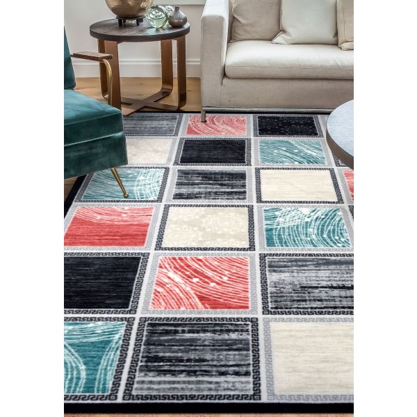 Dimension carpet collection with modern style size: 50x80 SKU:153090-79494