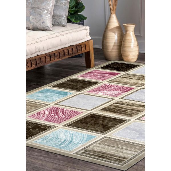Dimension 153091-79495 carpet collection with modern style size: 200x280
