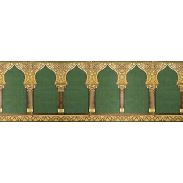  Zamzam Color Green - 155883 فرش للمساجد لون اخضر