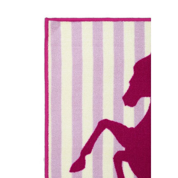 سجادة روزيتا للأطفال - تصميم مرح وناعم لغرف اللعب. Rosetta playroom rug – soft nylon texture, comfy foam base, and child-safe design.