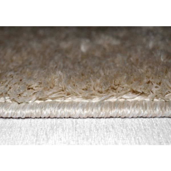 50% discount on Mira 16000-06  Shaggy Carpet  Doormat - Off White Size:61x91