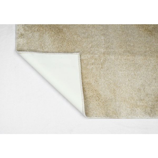 50% discount on Mira 16000-06  Shaggy Carpet  Doormat - Off White Size:61x91