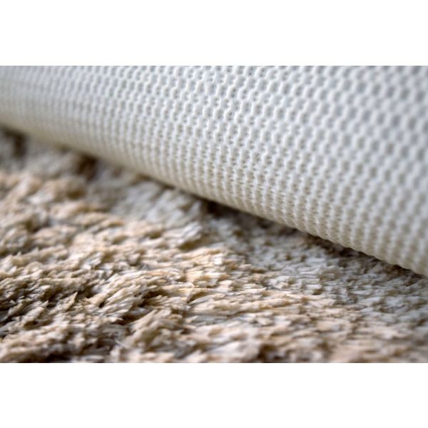 50% discount on Mira 16000-06  Shaggy Carpet  Doormat - Off White Size:61x91