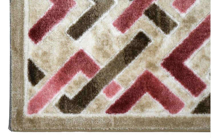 سجادة باب كروز 164809-37 ثلاثية الأبعاد منحوتة متعددة الأحجام