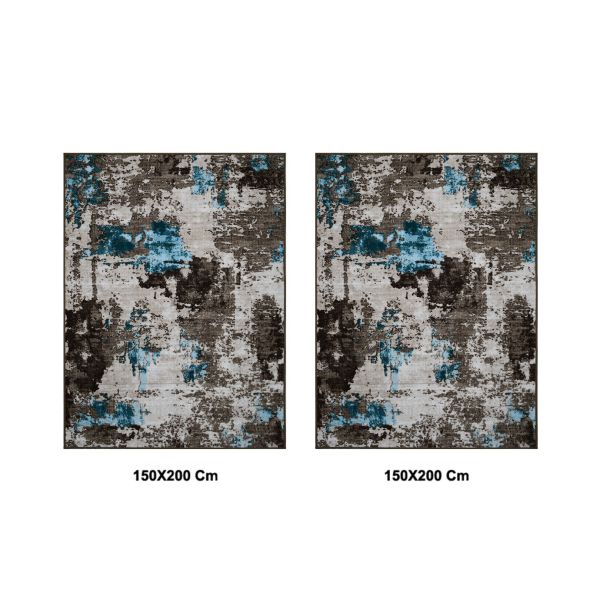  2 قطعة مقاس 150x200 من Cairo Drop – ألوان ثابتة، خامة نايلون متينة، توصيل سريع وضمان جودة.50% Off House Carpet Set 2 Pieces 150x200 cm from Cairo Drop