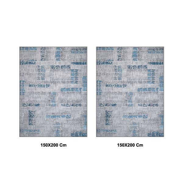  2 قطعة مقاس 150x200 من Cairo Drop – خامة نايلون متينة، ألوان ثابتة، توصيل سريع وضمان جودة.50% Off MAC Carpet 2-Piece Set 150x200 cm from Cairo Drop