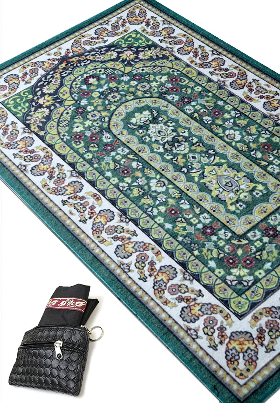 Arabesque 611643-1001 prayer carpet with original Egyptian designs size: 67x110