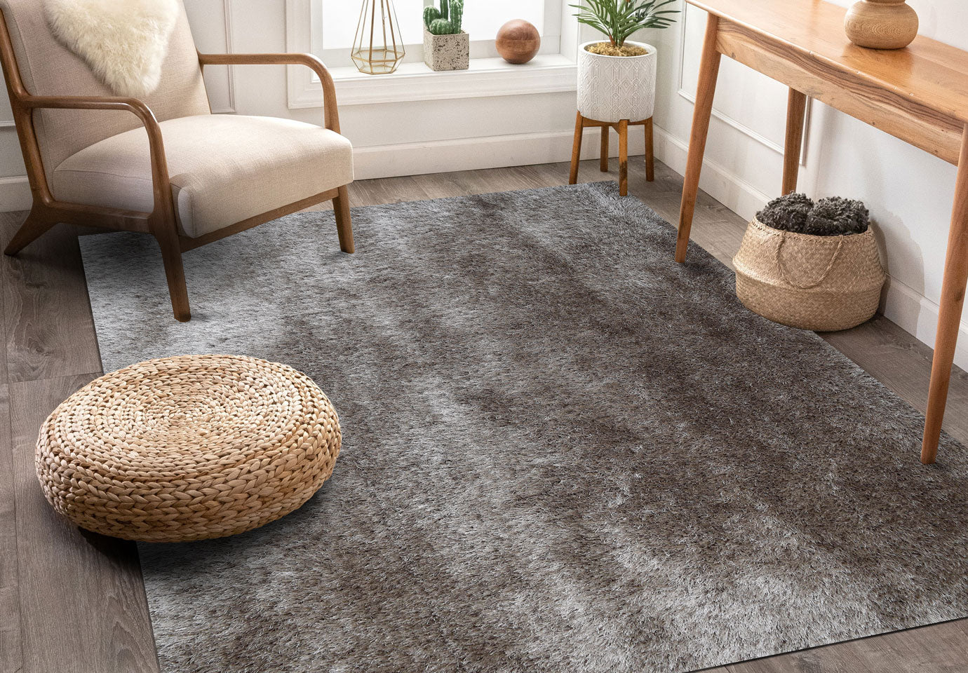 سجاد فكتوريا يوفر صوفًا كثيفًا وناعمًا وارتفاعه 6.5 سم مقاس: 160 × 220 SKU:100050-15