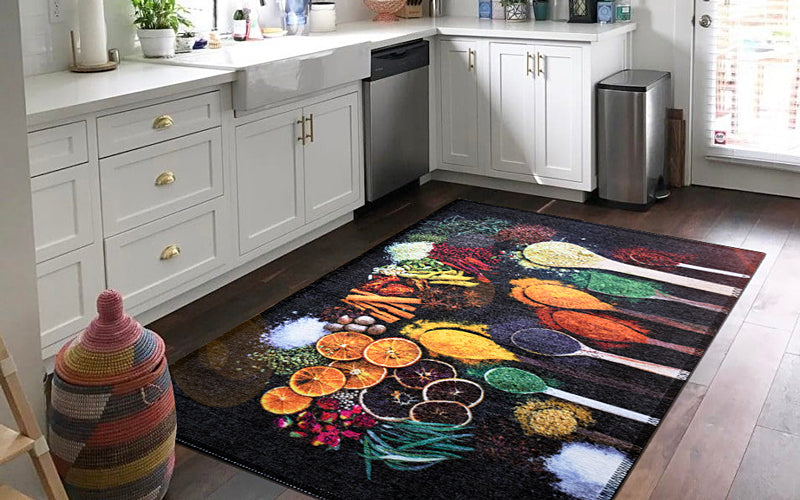 HD Kitchen carpet collection adds a charming touch to your kitchen size: 80x120 SKU:610436-1001