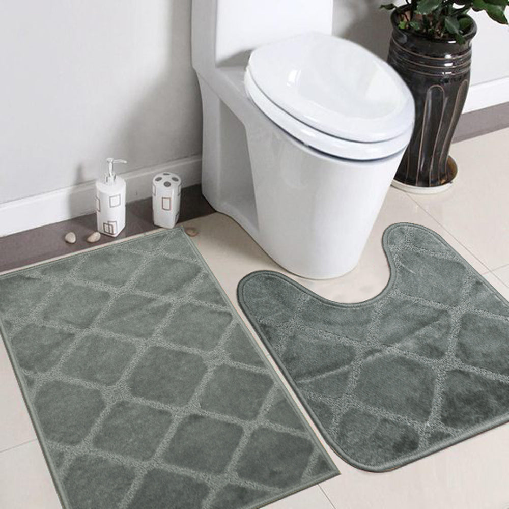 Marilyn bathroom set consisting of 3 pieces size: 44x75+44x45+50x50 SKU: 12552-6007