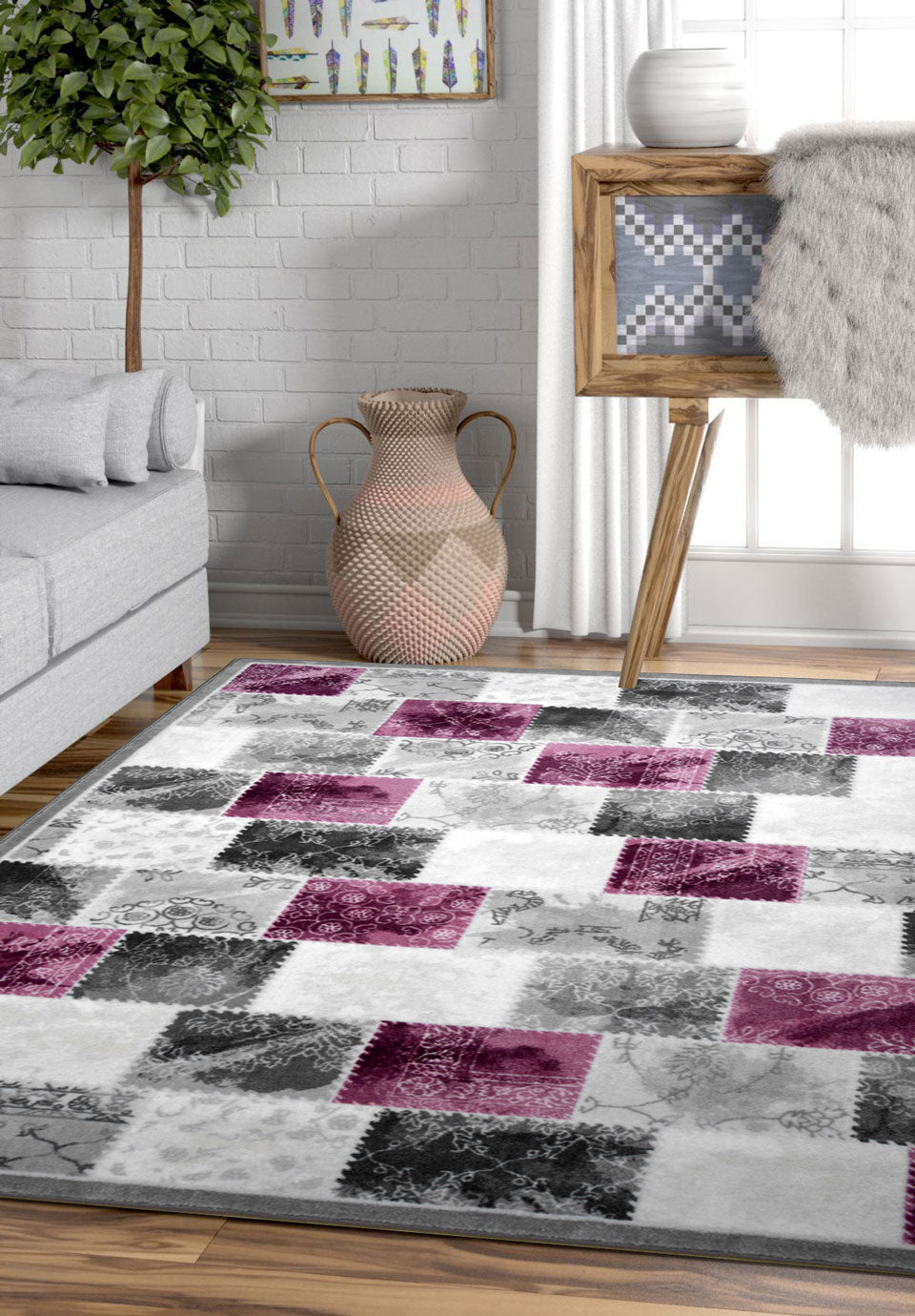 Marseille Carpet collection with modern style size: 50x80 SKU:153098-95