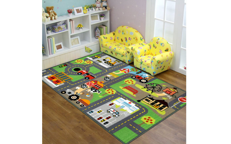 Stella children's rug, cheerful colors, size: 80x120 SKU: 608526-1001