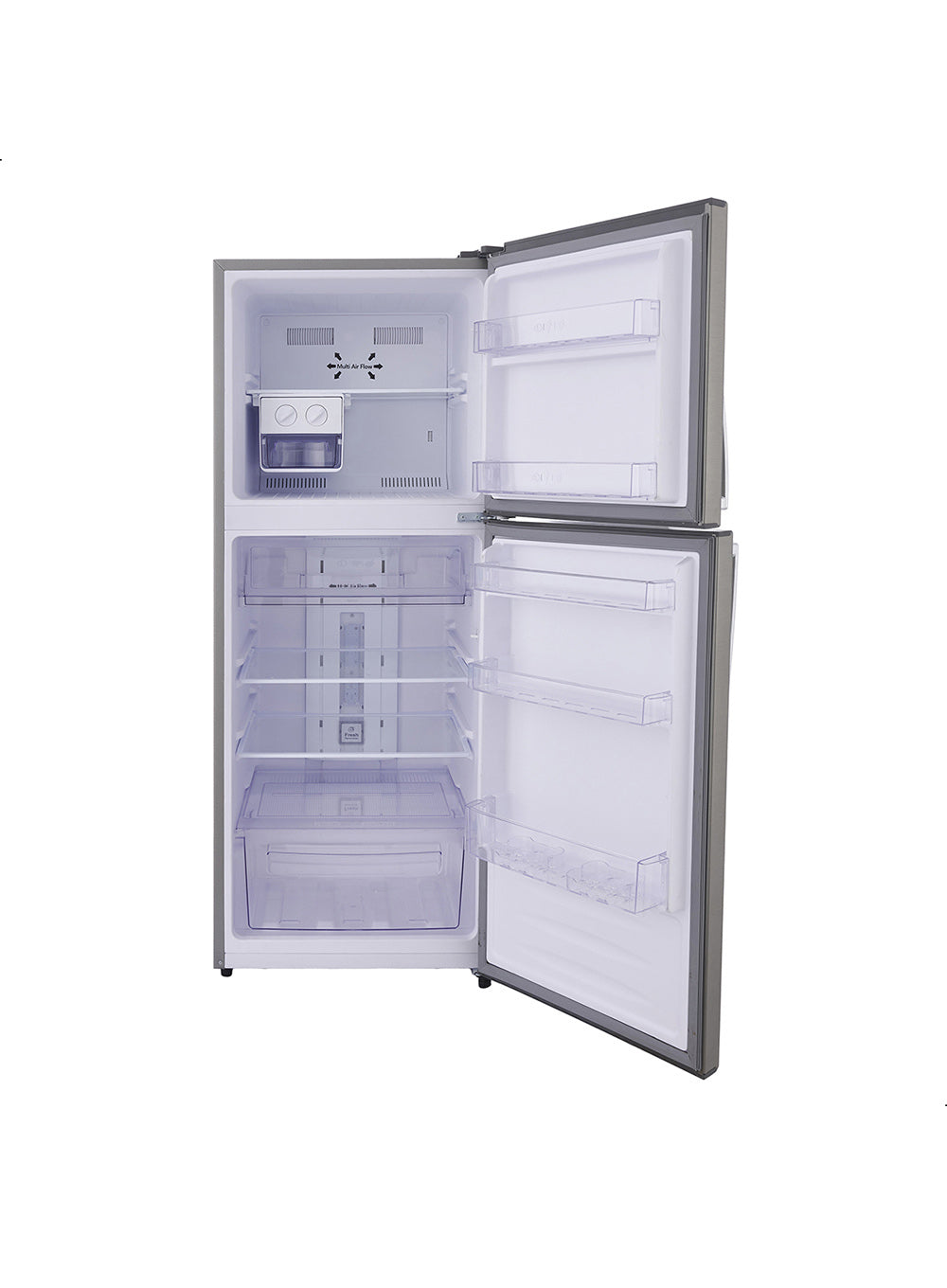 Fresh No Frost Stainless Steel Digital Refrigerator (Silver, Fnt-M400Y, 14ft)