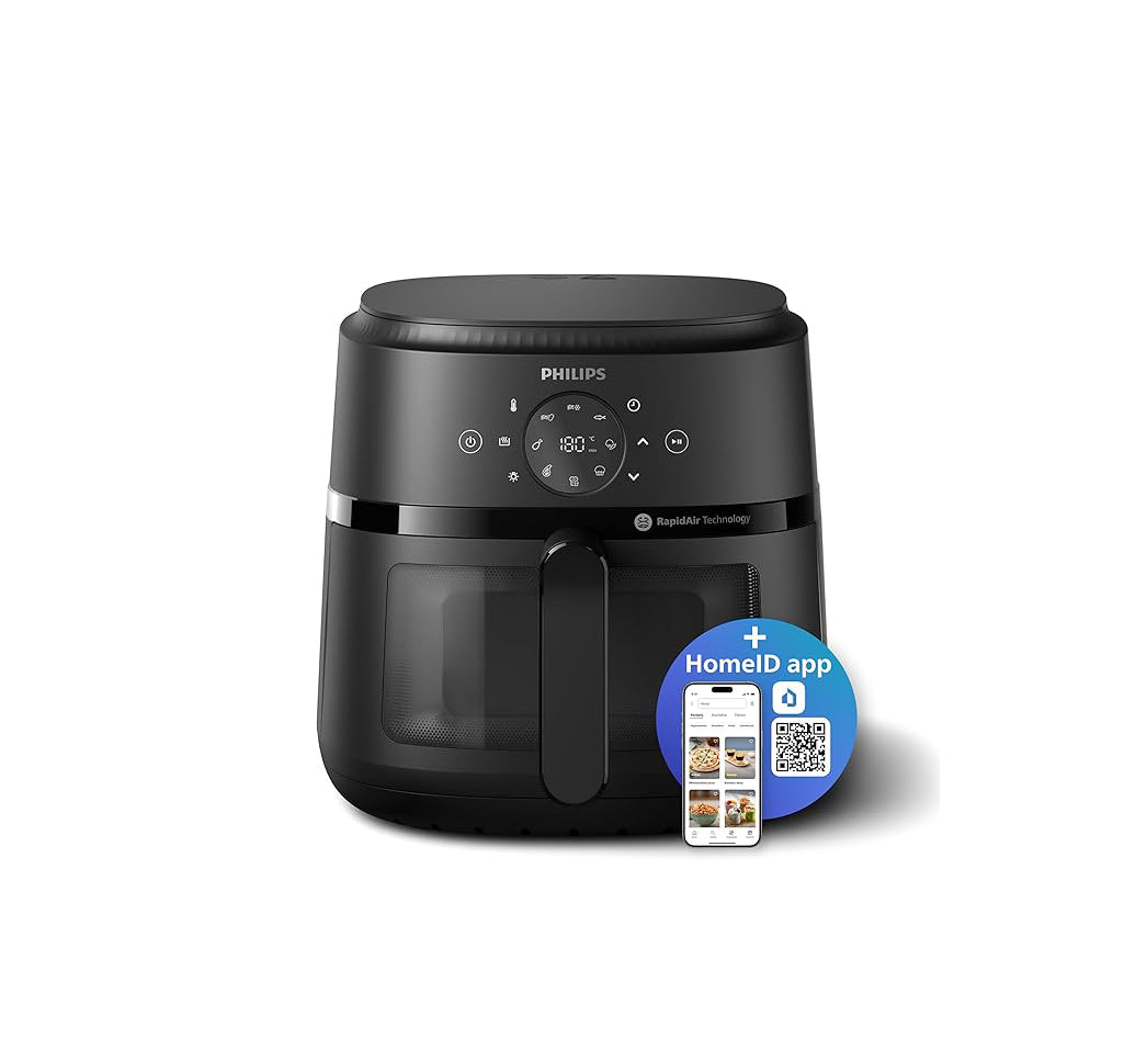 Philips Airfryer XL - 1700W,  6.2L, 1.2KGs, Black-International Warranty