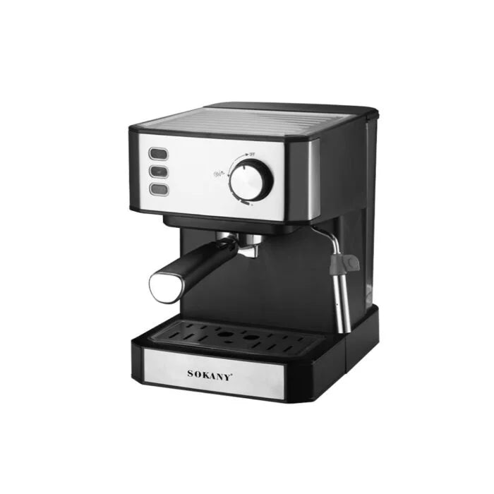 ماكينه اسبريسو سوكاني 850 وات 1.5 لتر مع ضمان وتوصيل سريع | Sokany 850W 1.5L espresso machine with delivery and warranty in Egypt.