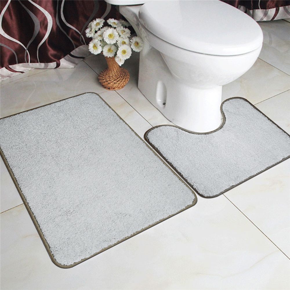 Dubai bathroom mat Three-piece bathroom set  (2)45x50+(1)50x80 سجاد اطقم حمام ماك كاربت النساجون الشرقيون دبي 3سجاد