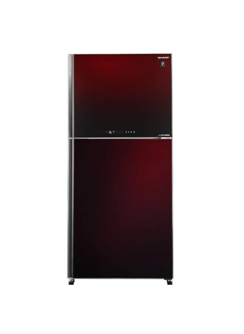 SHARP Refrigerator Inverter Digital, No Frost 450 Liter, Red SJ-GV58G-RD