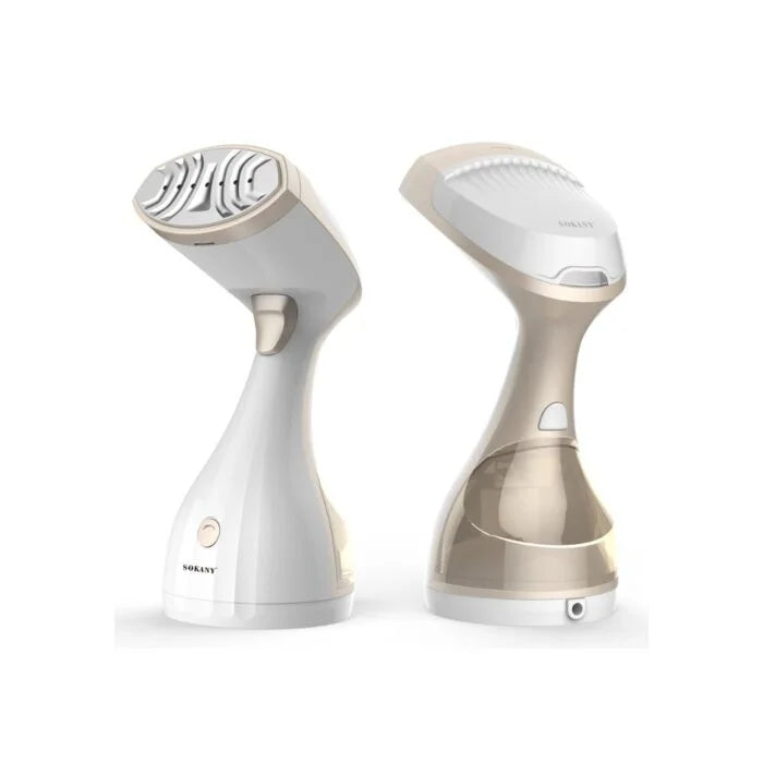 مكواة سوكاني SK-3067 1500 وات | Sokany SK-3067 1500W steam iron, practical design and white color for fast and efficient wrinkle removal.