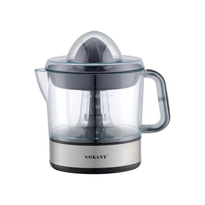 عصاره سوكاني 45 وات سعة 700 ملي زجاج بيركس | SOKANY 45W Citrus Juicer 700ml with dual rotation for fresh juice