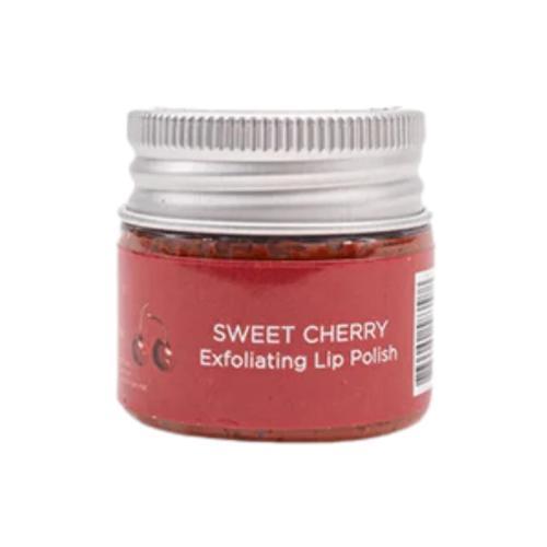 Cherry lip scrub