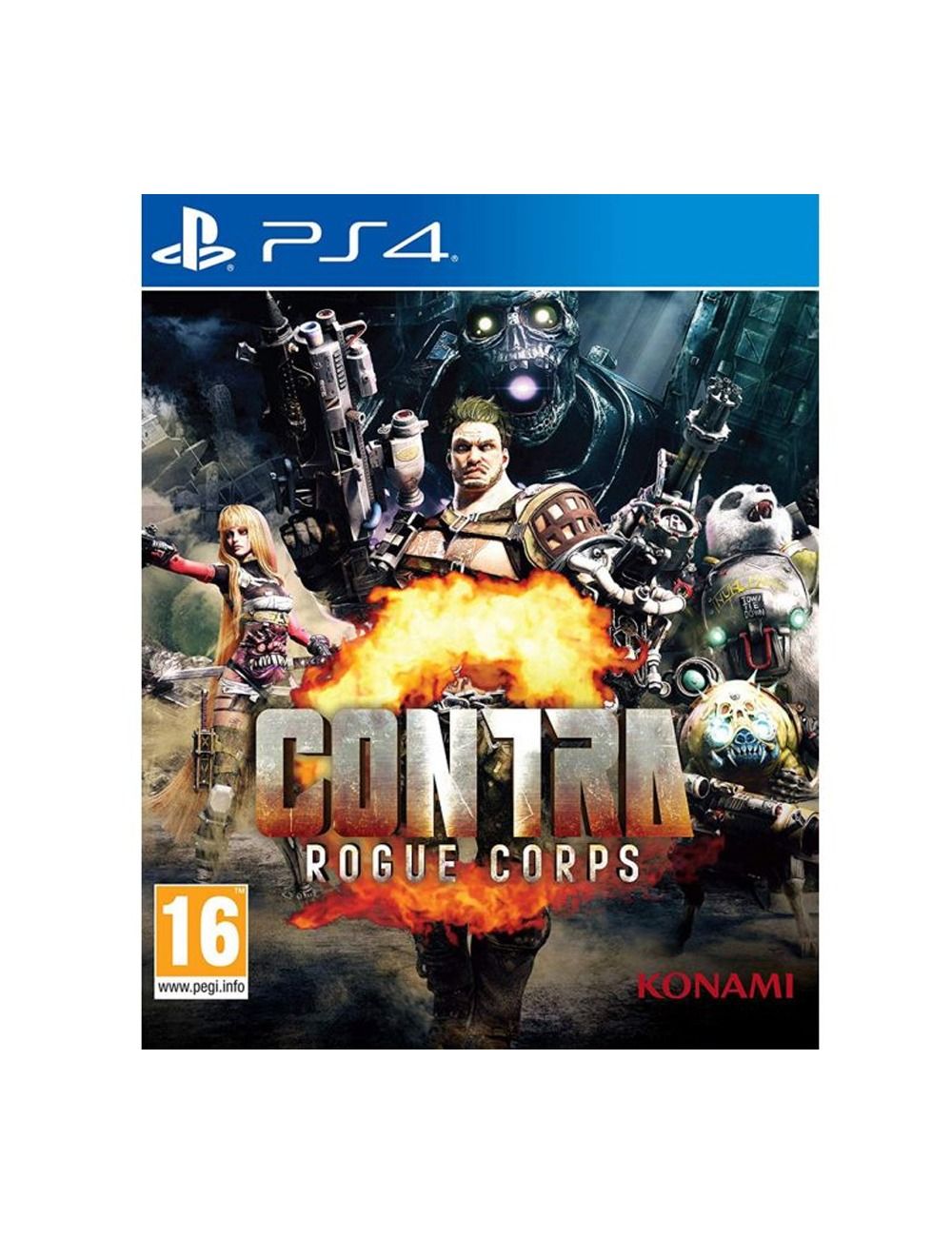 Contra Rogue Corps CD Game For PlayStation 4 GM720 - Arabic Edition