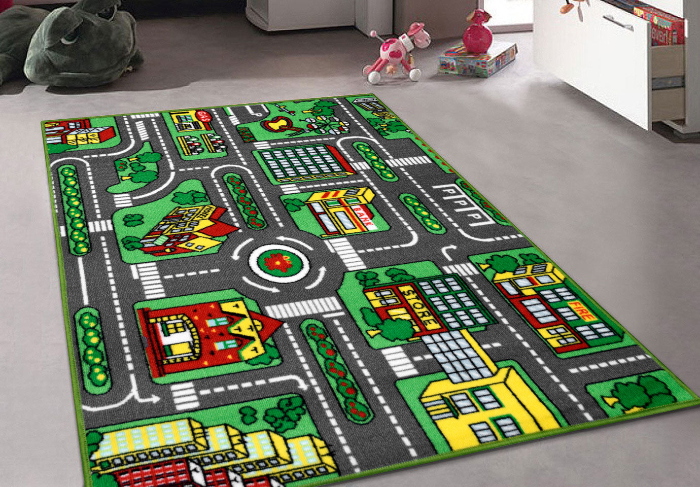 Sosa Mac Carpets are characterized by a soft surface for children size:100x120