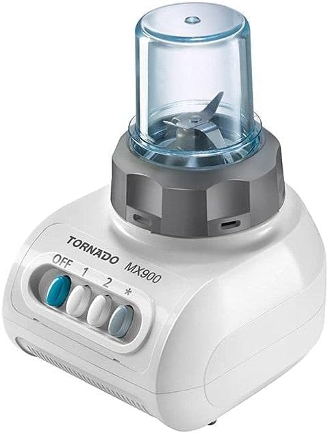 Tornado Electric Blender 250 Watt 1.5 Liter 2 Mills White MX900/2