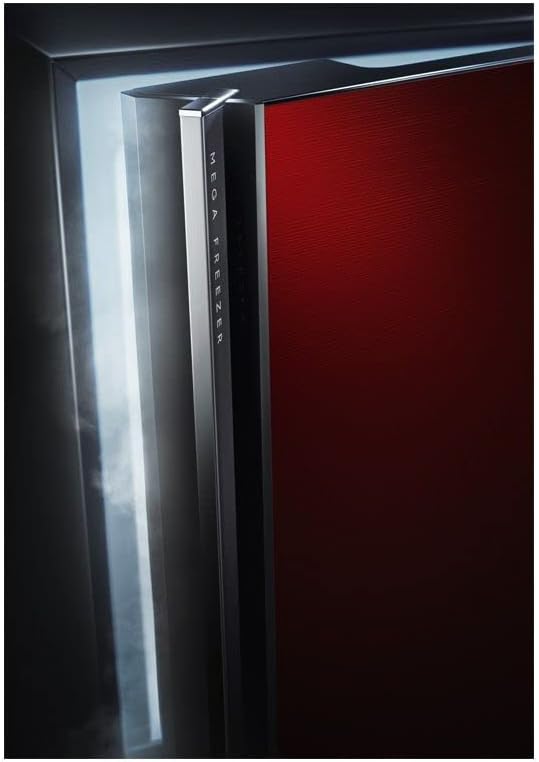 SHARP Refrigerator Inverter Digital, No Frost 480 Liter, Red SJ-GV63G-RD