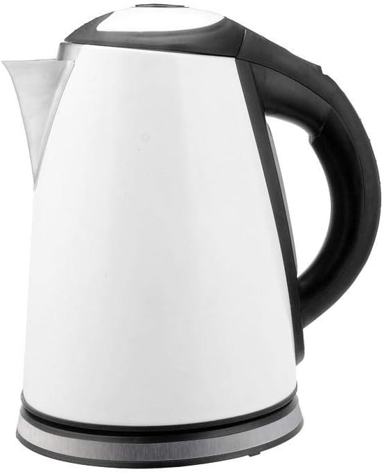 TORNADO Stainless Steel Kettle 1.8 Liter, 1850-2200 Watt In White Color TKS-2218 W