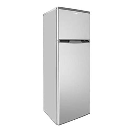 ثلاجة فريش دى فروست FDD-B315 BS، fresh refrigerator بسعة 294 لتر، فريزر علوي، أرفف زجاجية، صندوق خضار، ضوء داخلي، ضمان 5 سنوات، توصيل Cairo Drop.