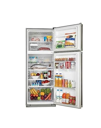 SHARP Refrigerator No Frost 450 Liter, Silver SJ-58C(SL)