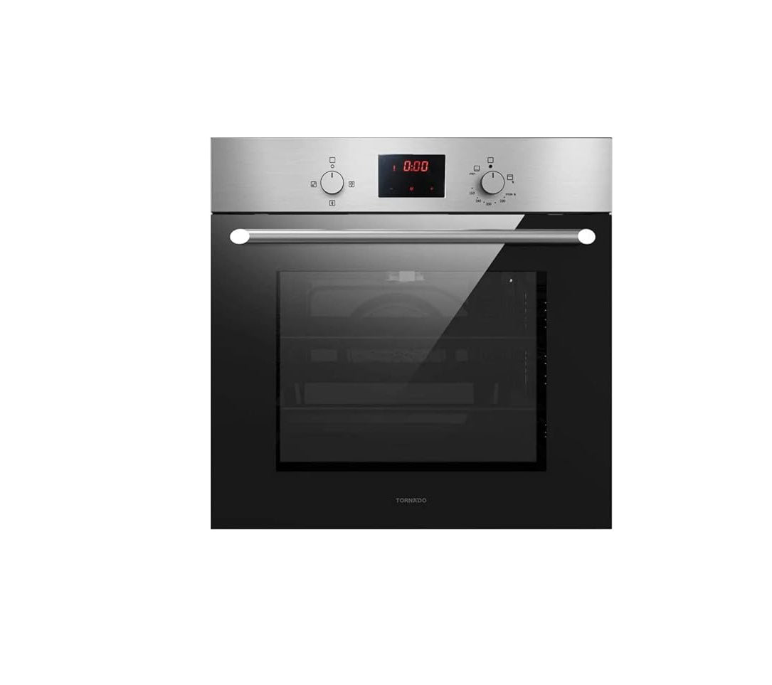 TORNADO Built-In Oven Gas 60 x 60 cm - 67 Liter Stainless Steel GO-VT60CSU-S