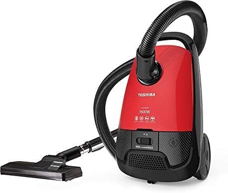 TOSHIBA Vacuum Cleaner 1600 Watt HEPA Filter Red x Black VC-EA1600SE